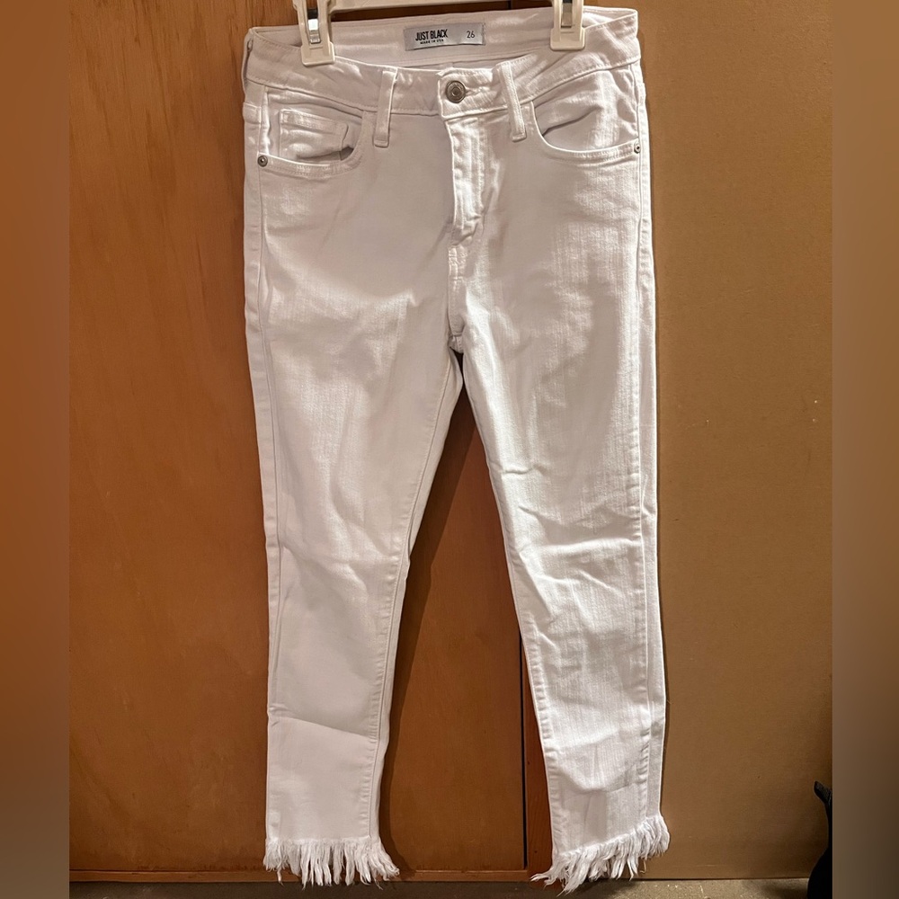 Just Black White denim